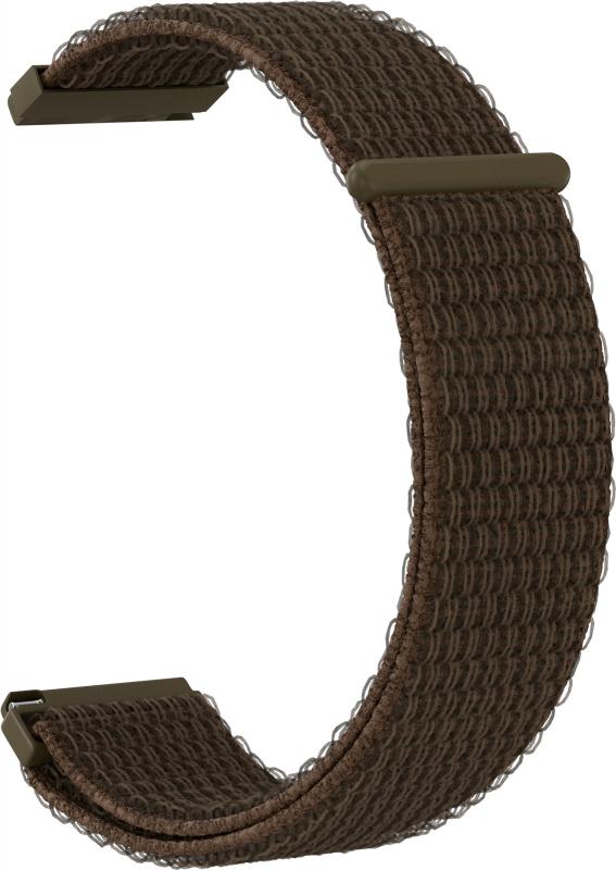 

Ремешок нейлоновый Woven Nylon 22 для Elari KidPhone 2 (Темно-зеленый)
