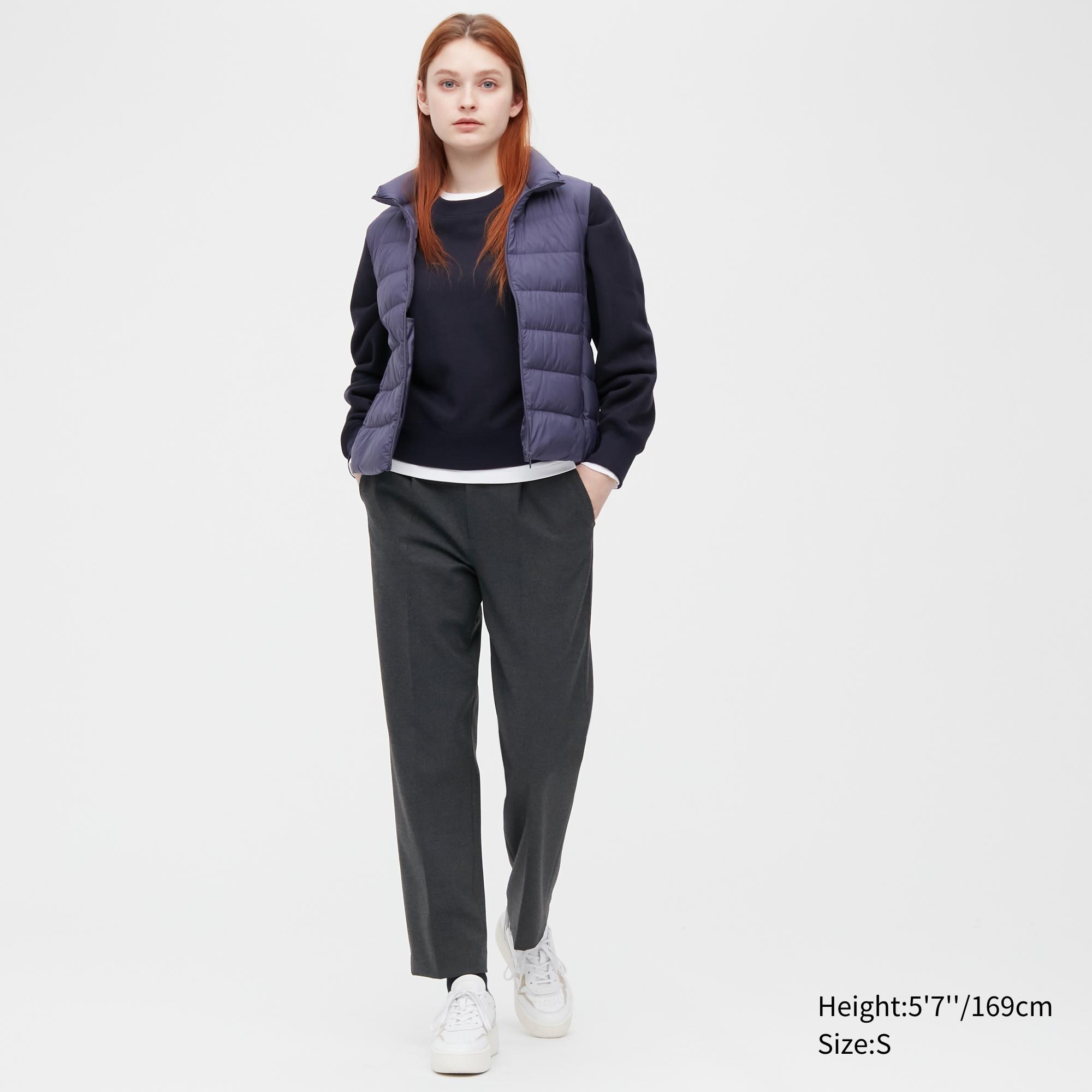 

Брюки женские UNIQLO 450624COL07 серые 2XS (доставка из-за рубежа), 450624COL07