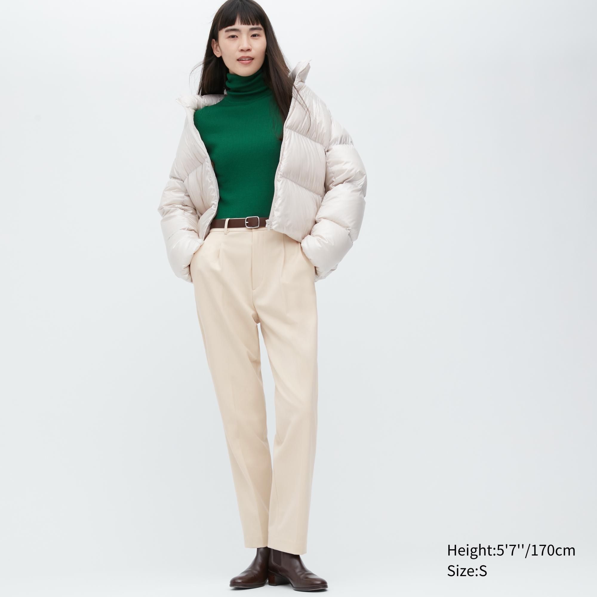 

Брюки женские UNIQLO 450624COL30 бежевые 2XS (доставка из-за рубежа), 450624COL30