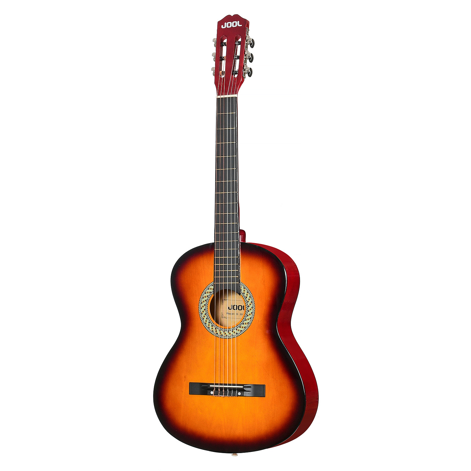 Jool G-39 Sb 4/4 - Классическая гитара, цвет санберст
