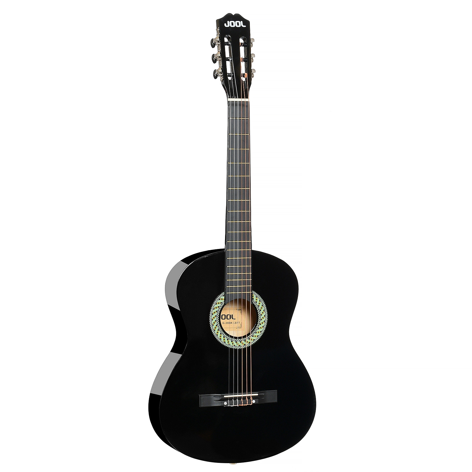 Jool G-39 Bk 4/4 Left - Леворукая классическая гитара, цвет черный
