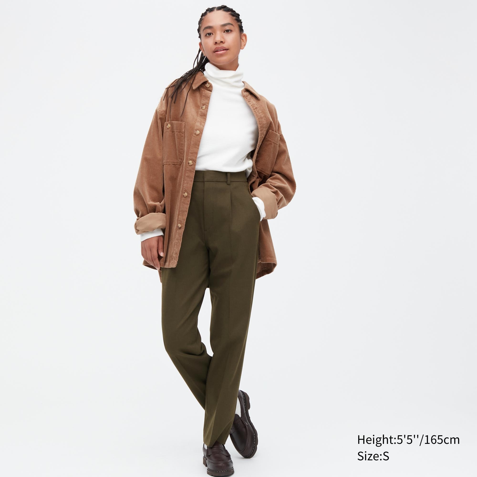 

Брюки женские UNIQLO 450624COL56 хаки XL (доставка из-за рубежа), 450624COL56