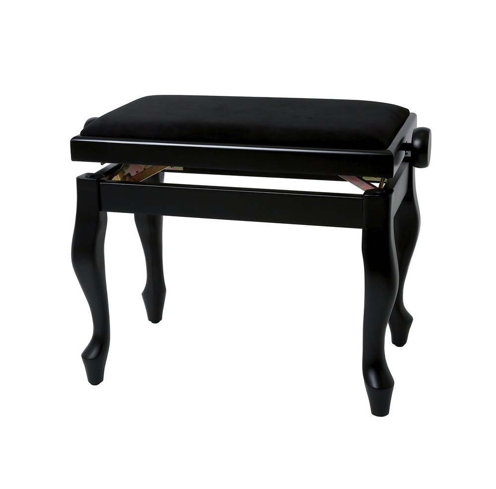 Gewa 130320 Deluxe Classic Black Matt - Банкетка для рояля/ пианино