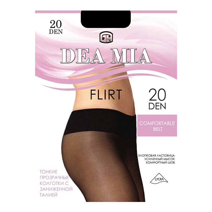 

Колготки женские Dea Mia черные 4