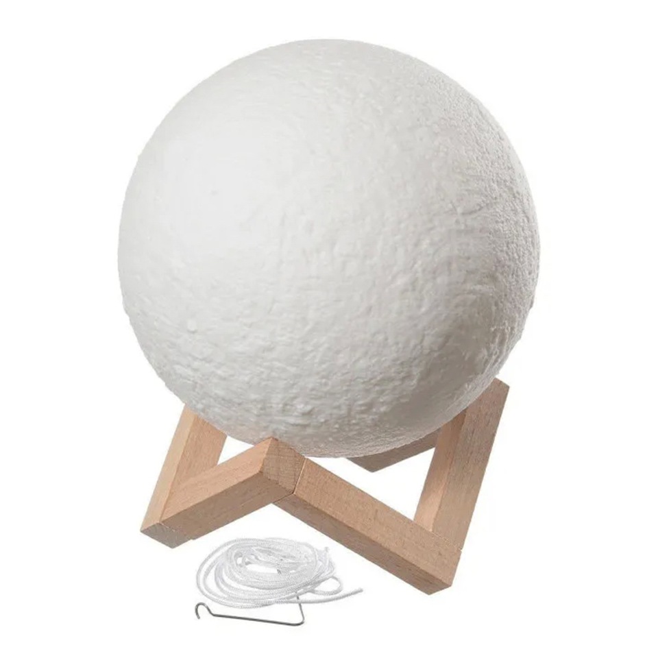 фото Ночник-проектор 3d moon lamp nobrand