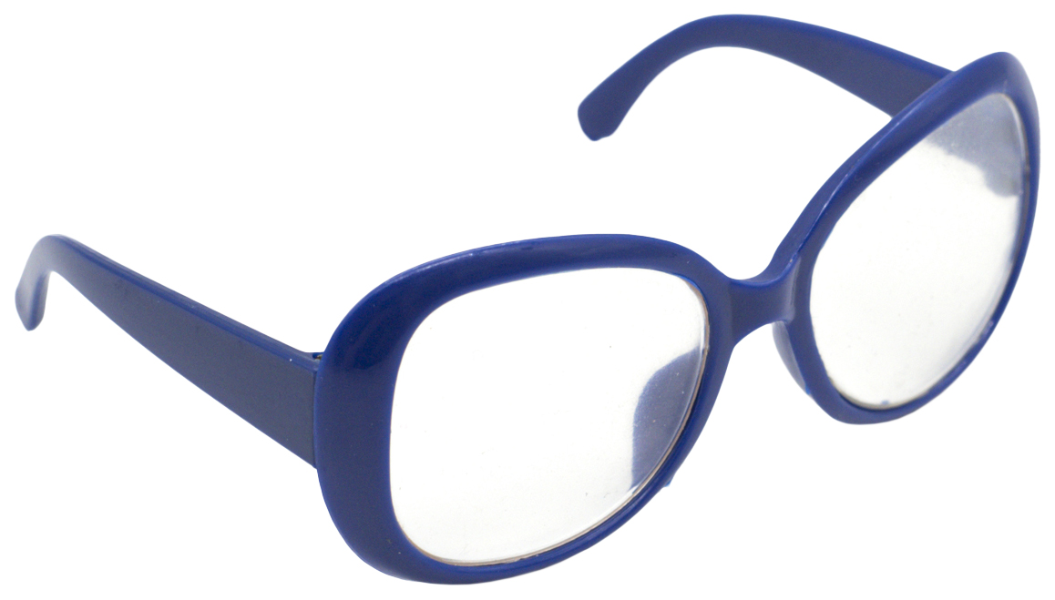 Очки со стеклом Sovushka 8,5 см синий