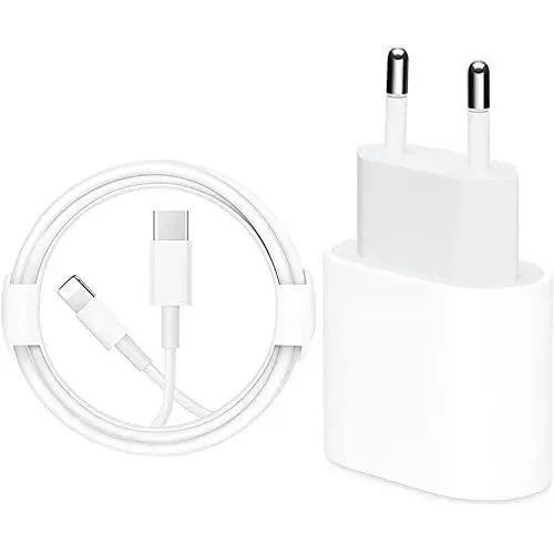 Сетевое зарядное устройство Unbremer iPhone/iPad/Apple Watch lightning - usb type-c белый