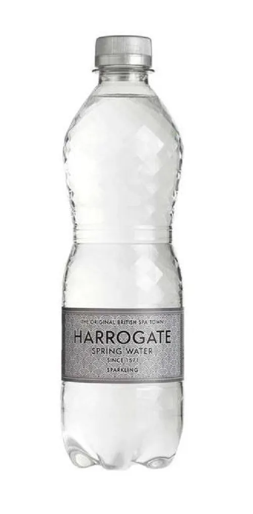 

Вода родниковая Harrogate (Харрогейт) 24 шт по 0,5 л пэт, газ