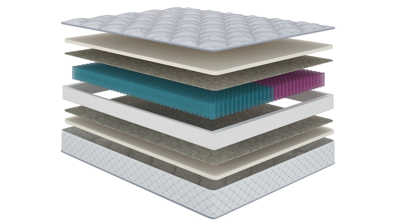 

Матрас анатомический ASKONA (АСКОНА) SERTA Bennett-Dorsey 140*200, Белый, Bennett-Dorsey