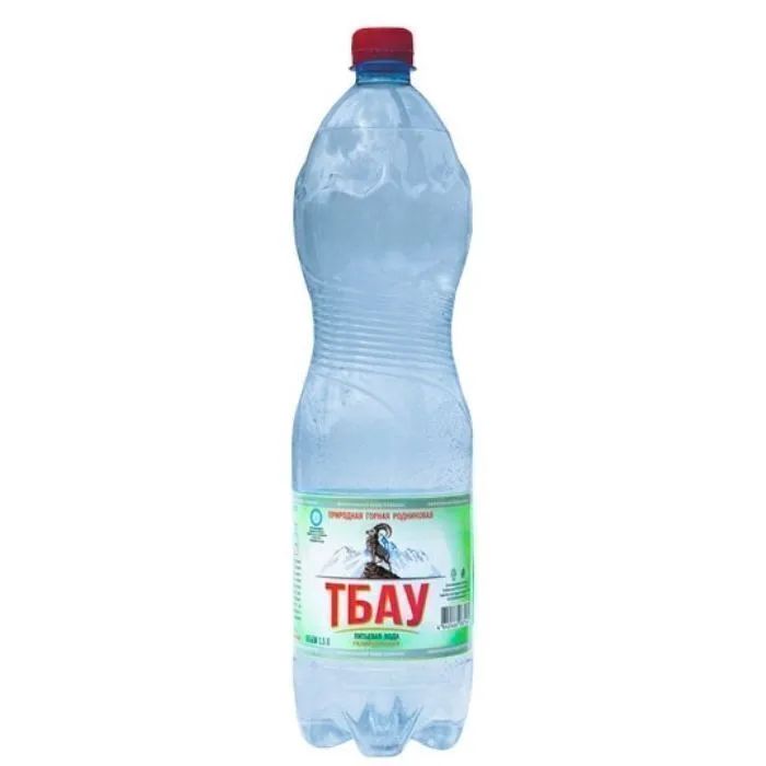 Вода питьевая природная Тбау 6 шт по 1,5 л с газом