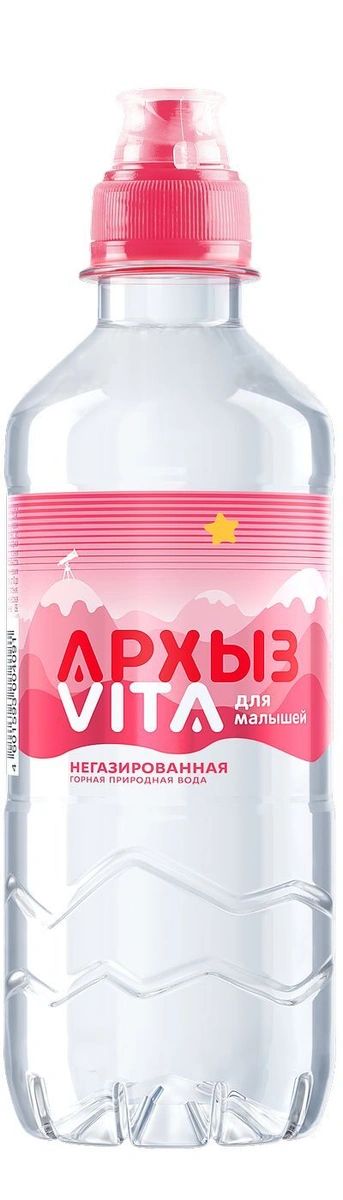 Вода Архыз Vita для малышей, 12 шт по 0,33 л