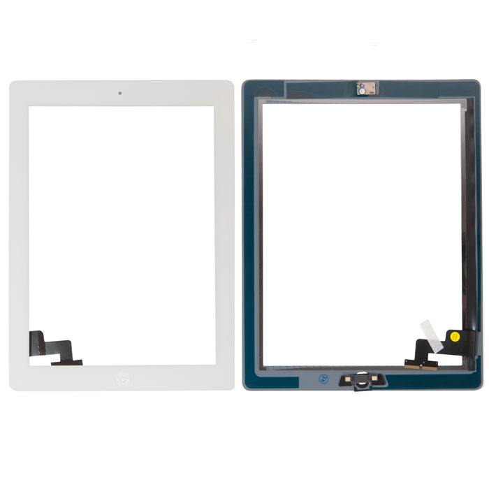 

Тачскрин с кнопкой Home RocknParts для Apple iPad 2, белый
