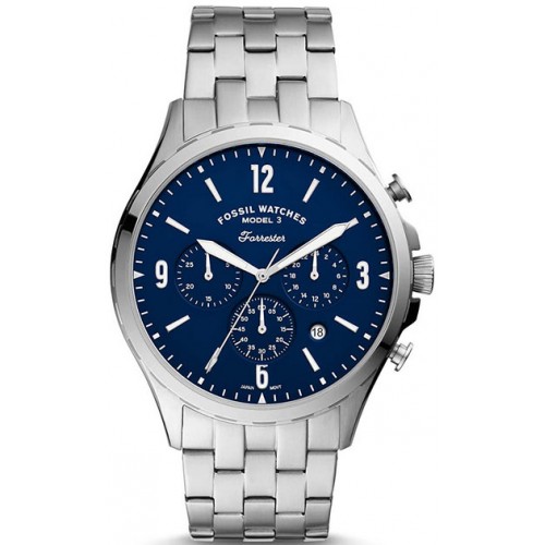 

Наручные часы мужские Fossil FS5605 серебристые, FS5605