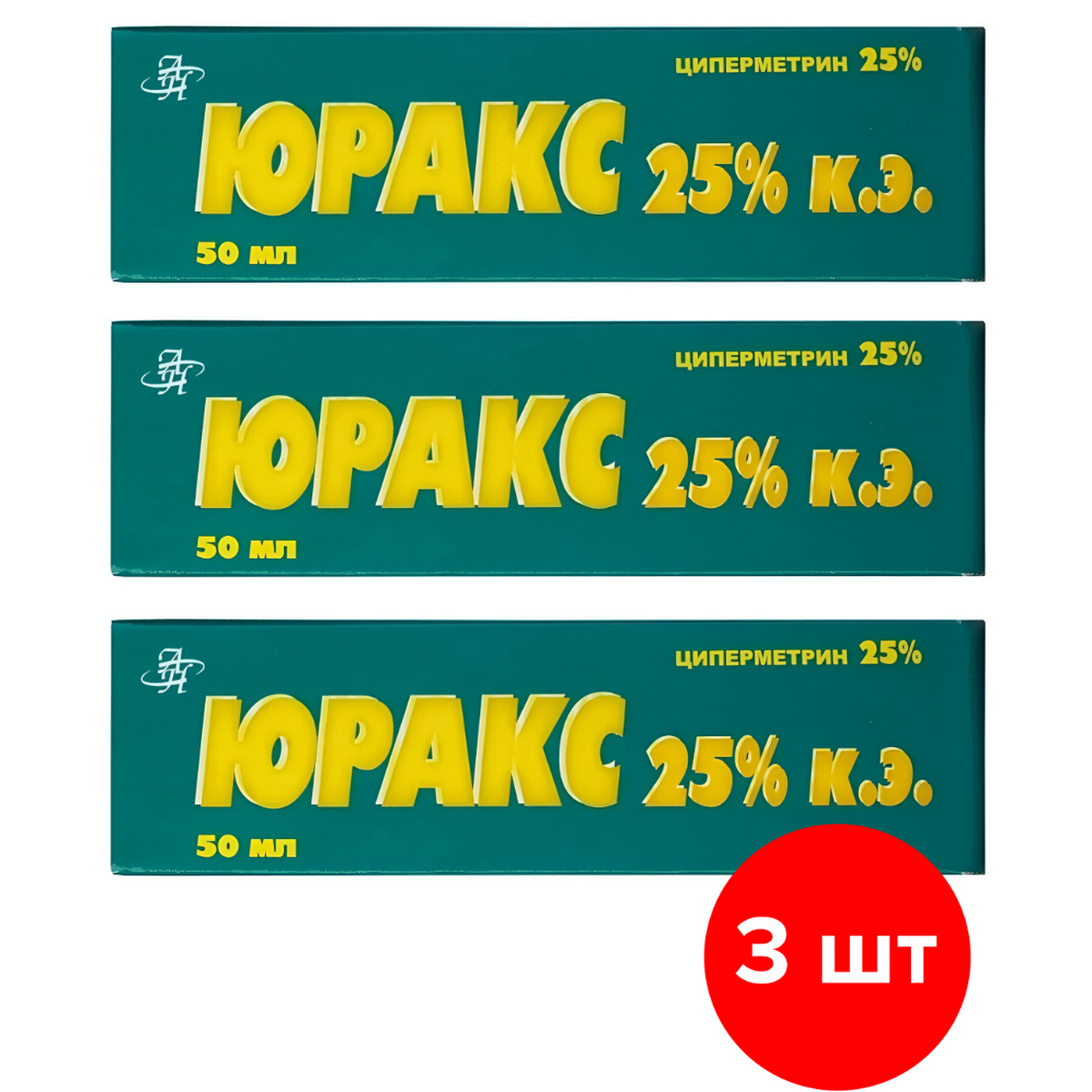 Средство от тараканов, клопов, клещей, Алина-Нова, Юракс, 4640259902166, 3х50мл, 150мл