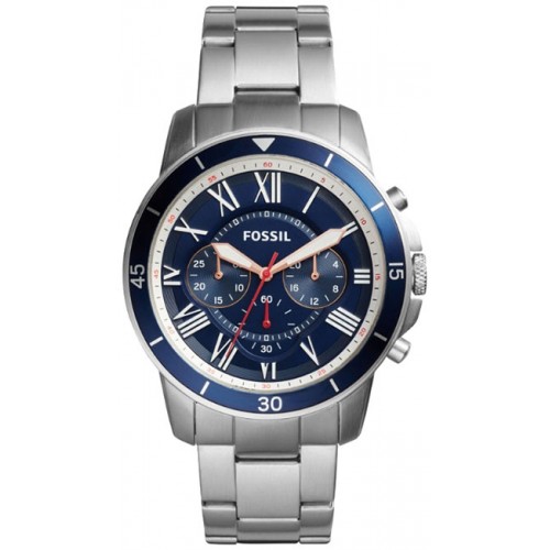 

Наручные часы мужские Fossil FS5238 серебристые, FS5238