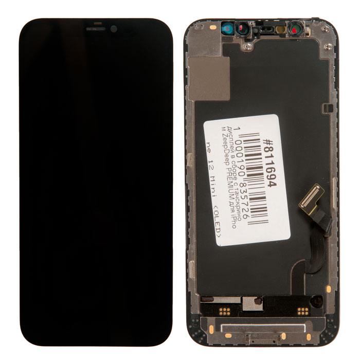 

Дисплей в сборе с тачскрином ZeepDeep PRO для iPhone 12 Mini (OLED)