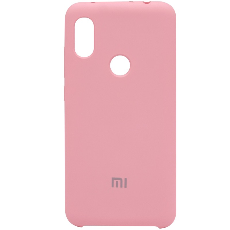 

Чехол для Xiaomi Redmi 6 pro Silicone Cover (розовый)