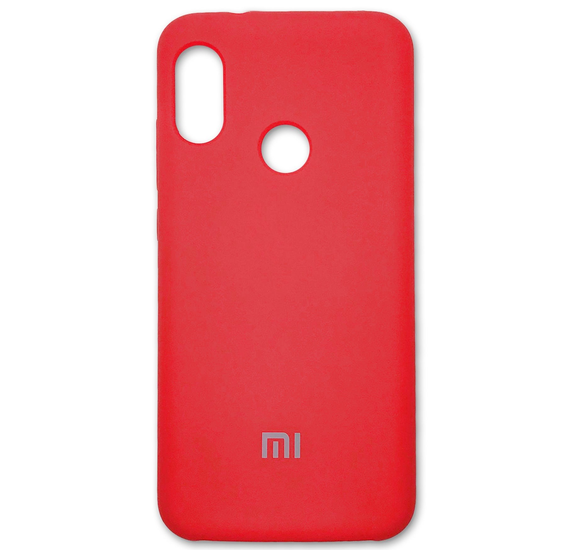 

Чехол для Xiaomi Redmi 6 pro Silicone Cover (Красный)