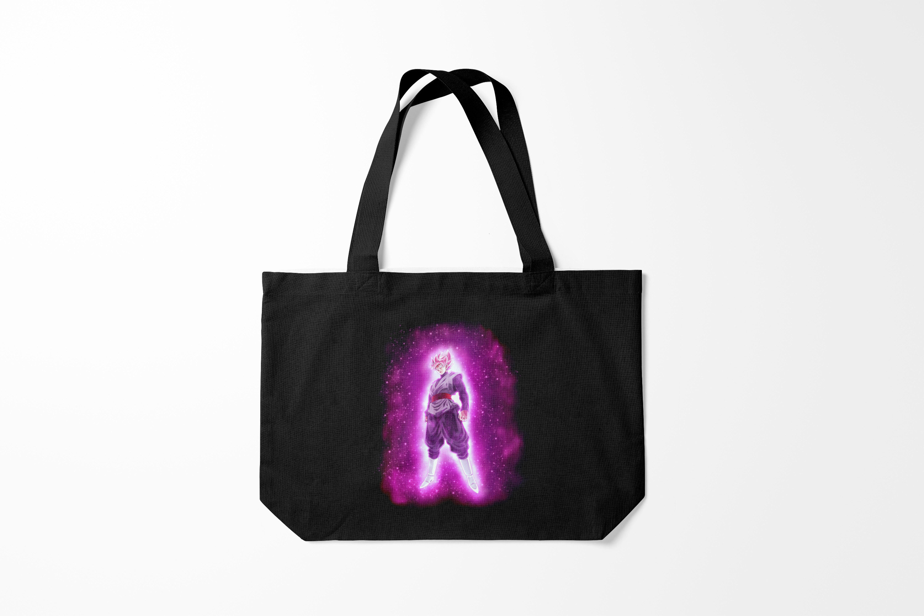 

Сумка шoппер унисекс Burnettie Dragon ball Goku super saiyan, черный, Dragon ball Goku super saiyan