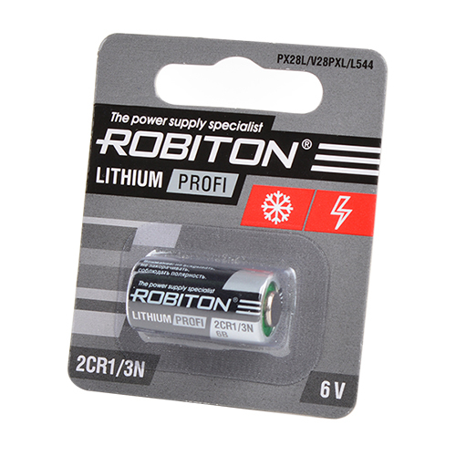 Батарейка ROBITON PROFI R 2CR1/3N (28L) 6В (6V) 1 штука