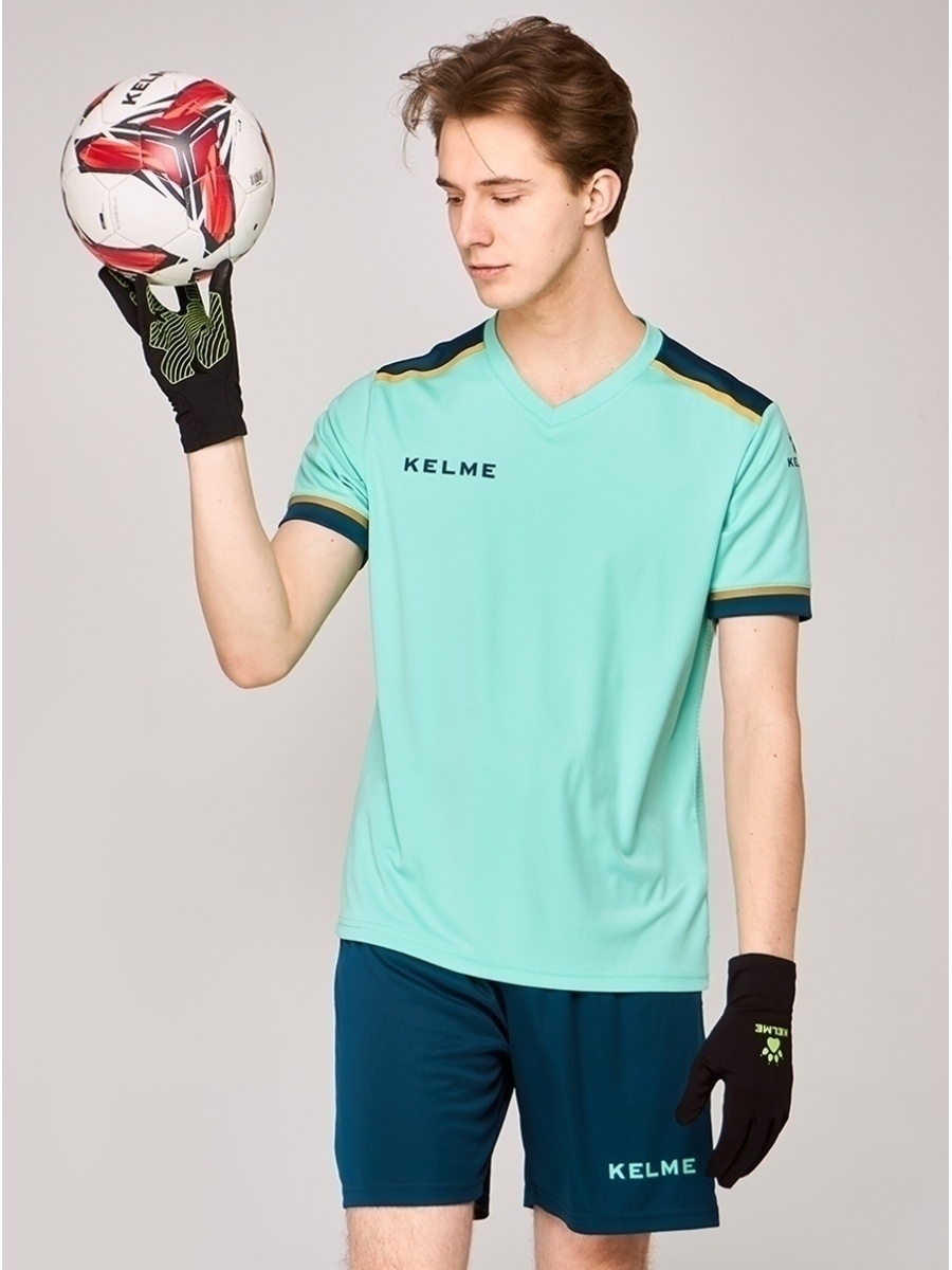 

Спортивная форма футбольная KELME KELME зеленый, L INT, Футбольная форма KELME