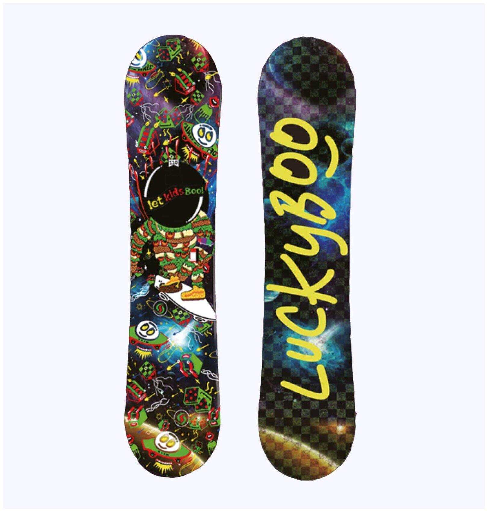 

Сноуборд Luckyboo Newcomer черный/красный 130 см 2022-2023, Newcomer