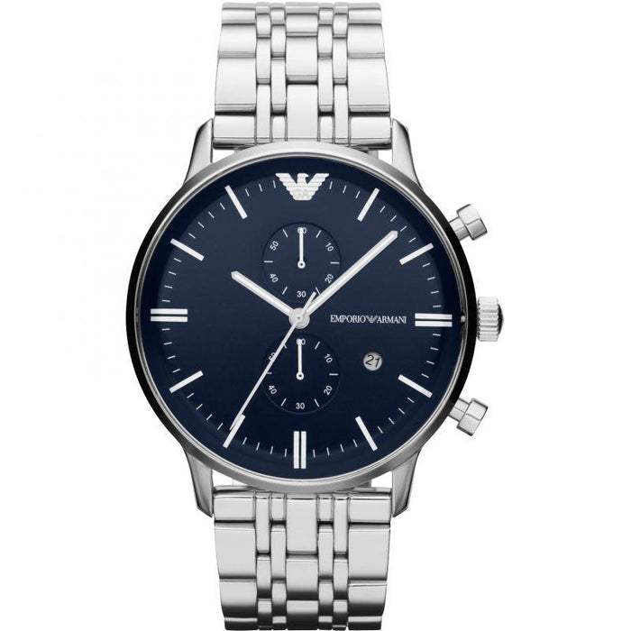 

Наручные часы мужские Emporio Armani AR80013 серебристые, AR80013