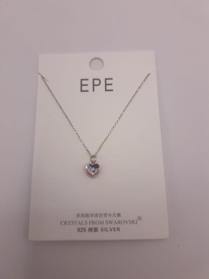 

Колье из серебра 44,5 см EPE 90, swarovski, 90