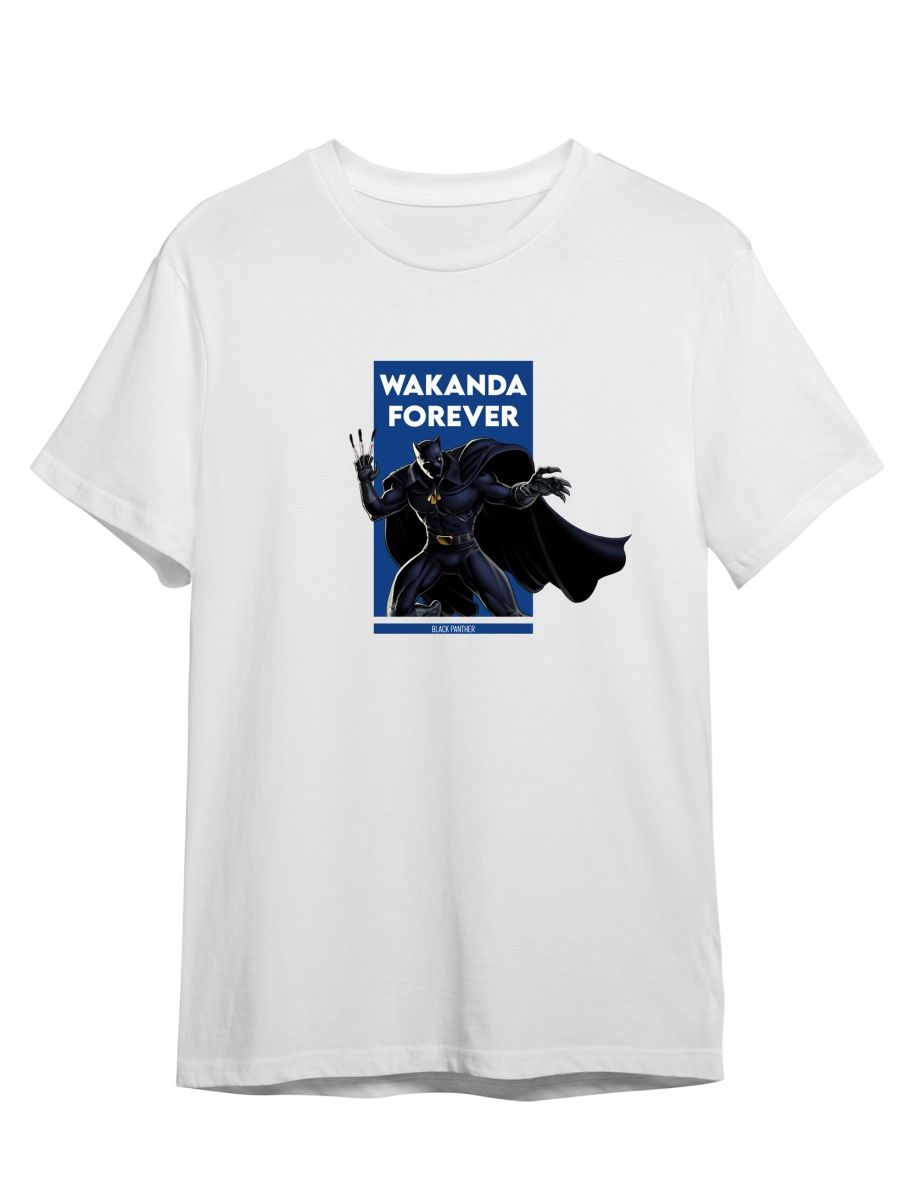 

Футболка унисекс СувенирShop Черная пантера/Black Panther/Marvel 6 белая 3XL (56-58), "Черная пантера/Black Panther/Marvel" 6