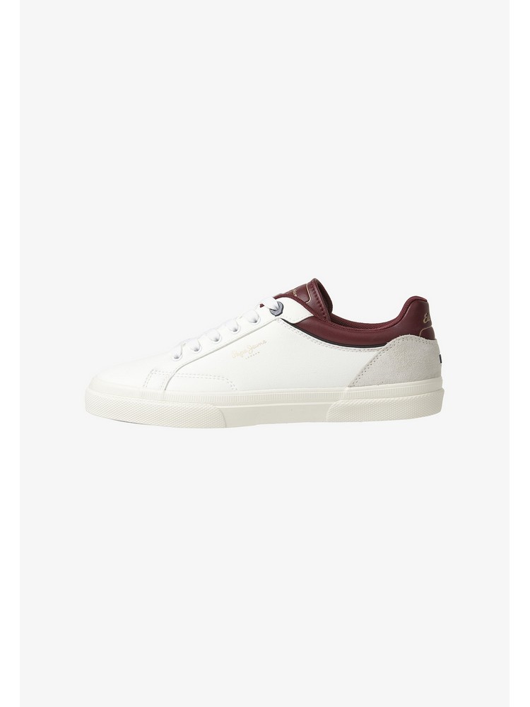 

Кеды мужские Pepe Jeans London PE112O0BS белые 43 EU, Белый, PE112O0BS