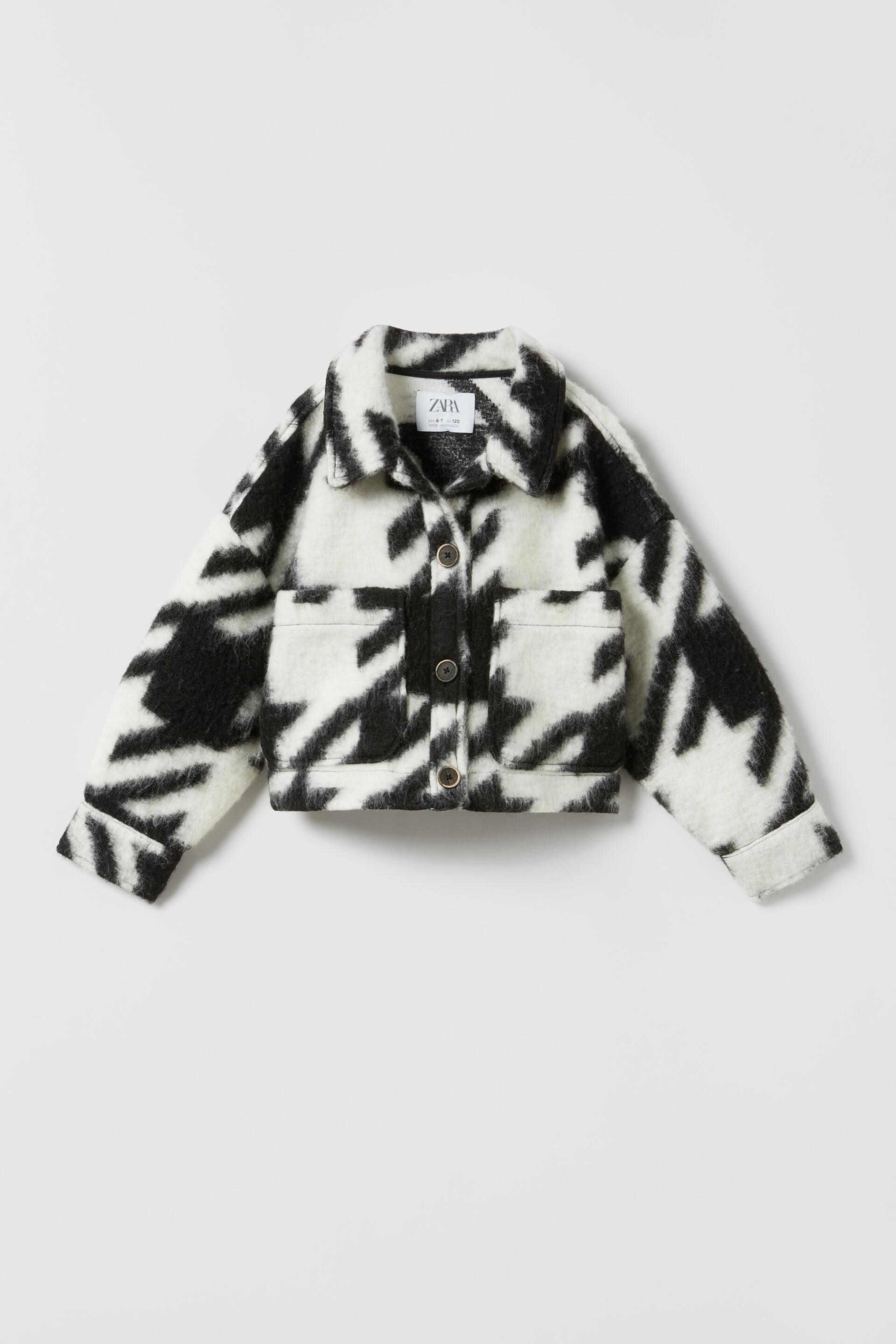 

Рубашка детская ZARA 0639521706435, белый черный, 152 (доставка из-за рубежа), 06395217064