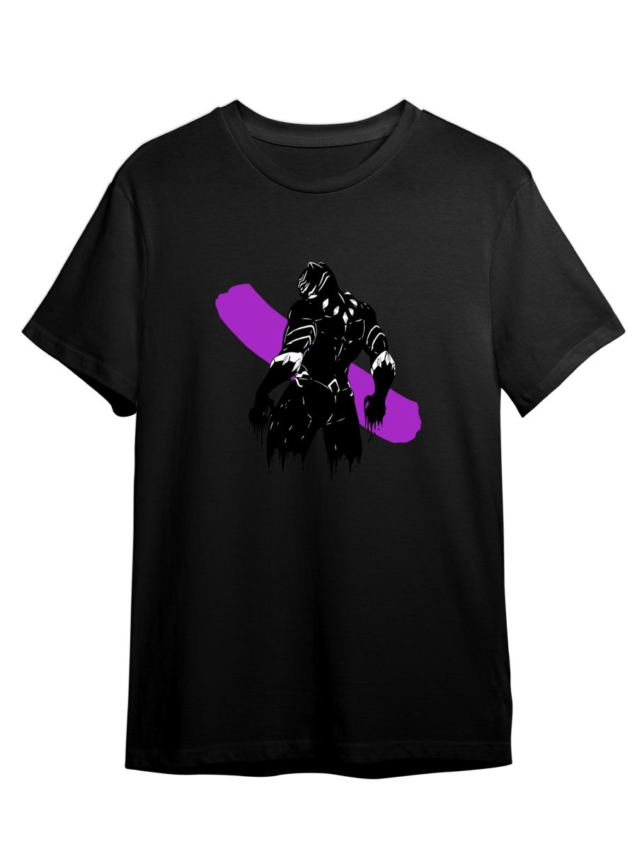 

Футболка унисекс СувенирShop Черная пантера/Black Panther/Marvel 8 черная 2XL (52-54), Черный, "Черная пантера/Black Panther/Marvel" 8