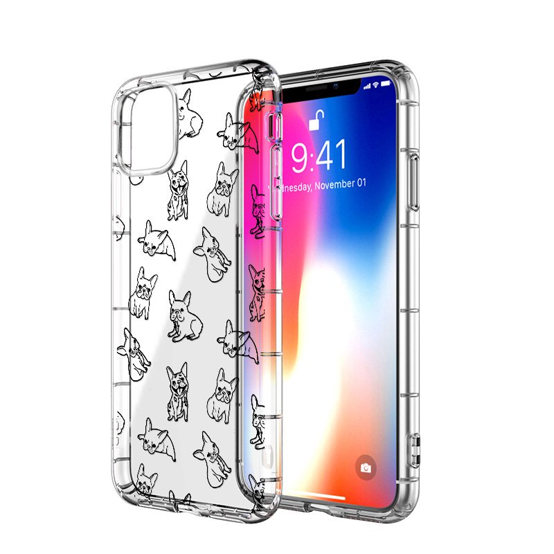 

Чехол для iPhone 11 "Бульдожки"