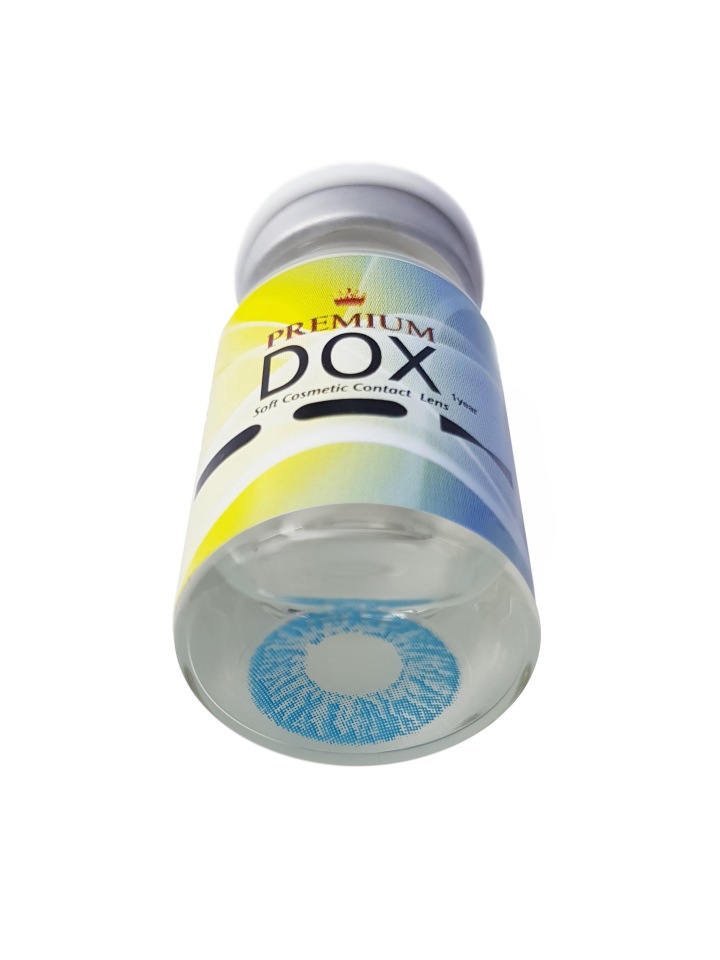 Купить Цветные контактные линзы DOX H11 Sky MI 0.00/BC 8.6/DIA 14.2(1 линза)