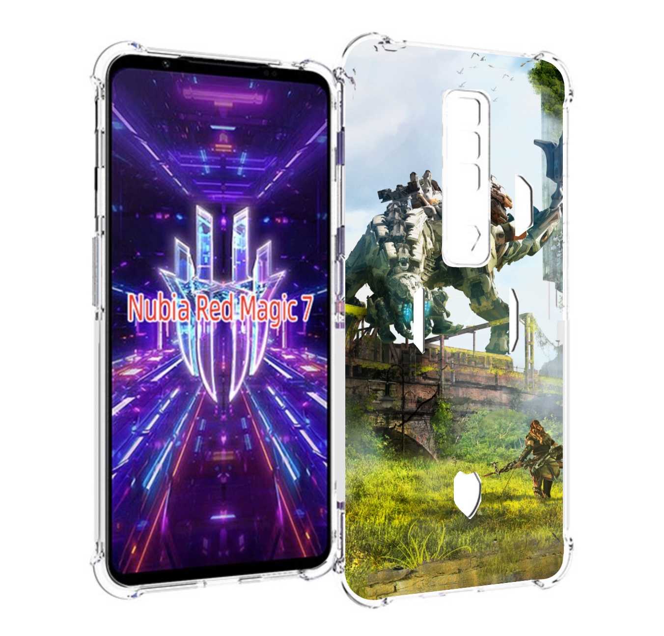 Чехол MyPads Horizon Zero Dawn для ZTE Nubia Red Magic 7