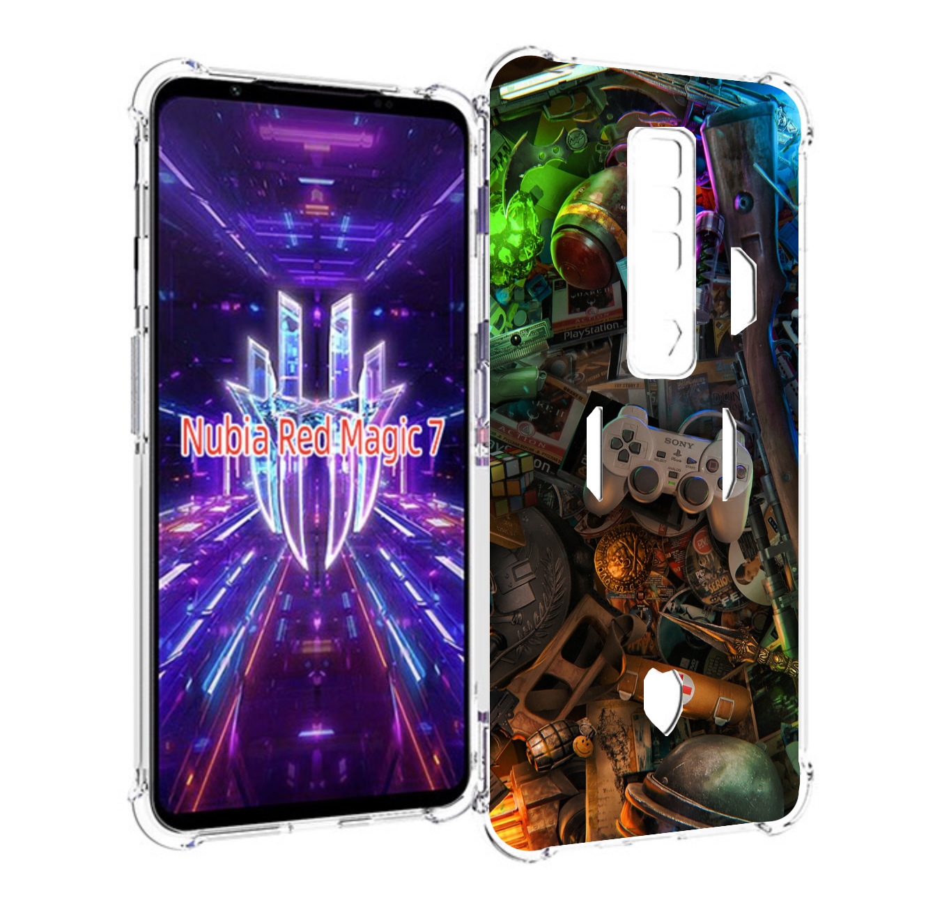 

Чехол MyPads JlaMBcPa6eM для ZTE Nubia Red Magic 7, Прозрачный, Tocco