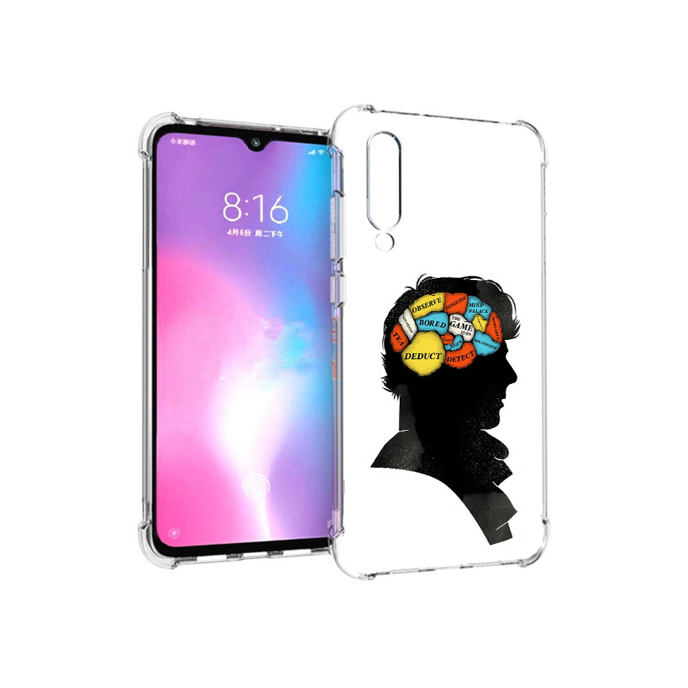 

Чехол MyPads Tocco для Xiaomi Mi CC9 темный рисунок (PT134127.292.640), Прозрачный, Tocco