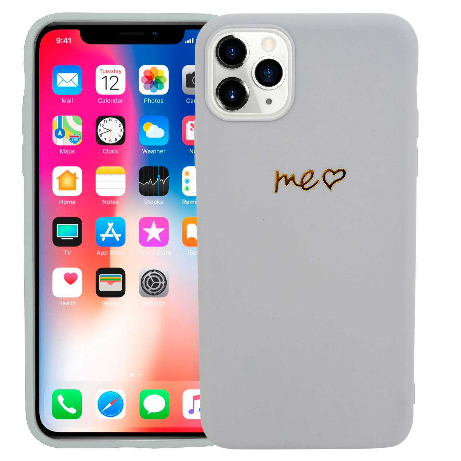 фото Чехол для iphone 11 pro max "me love" kawai