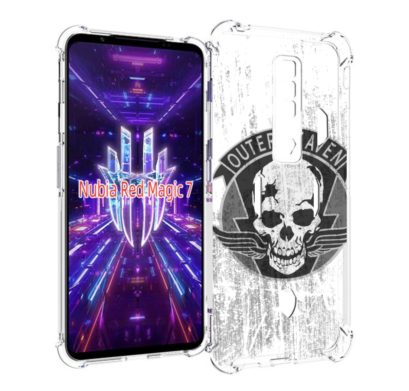 

Чехол MyPads Metal Gear Solid V Outer Heaven для ZTE Nubia Red Magic 7, Прозрачный, Tocco