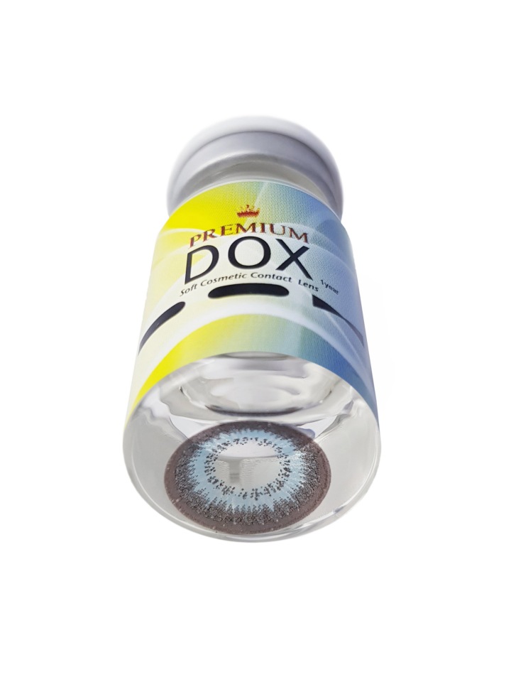 Купить Цветные контактные линзы DOX K2015 Blue -3.0/BC 8.6/DIA 14.2(1 линза)