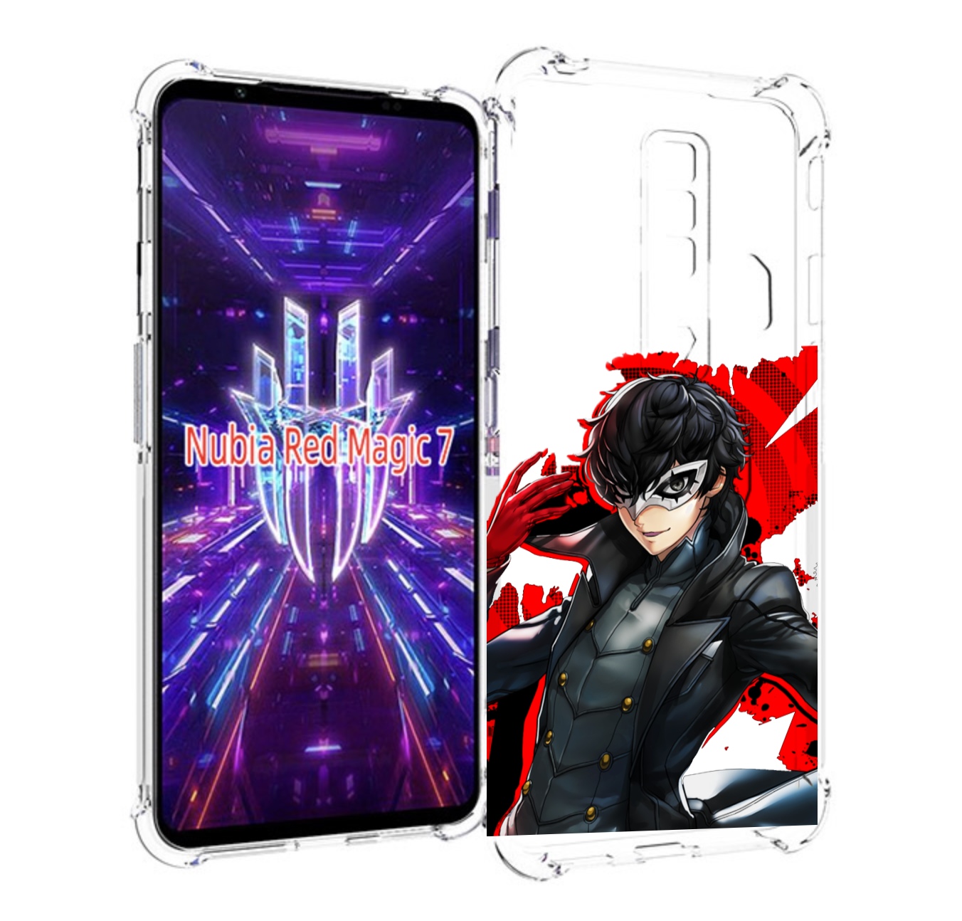 

Чехол MyPads Persona 5 для ZTE Nubia Red Magic 7, Прозрачный, Tocco