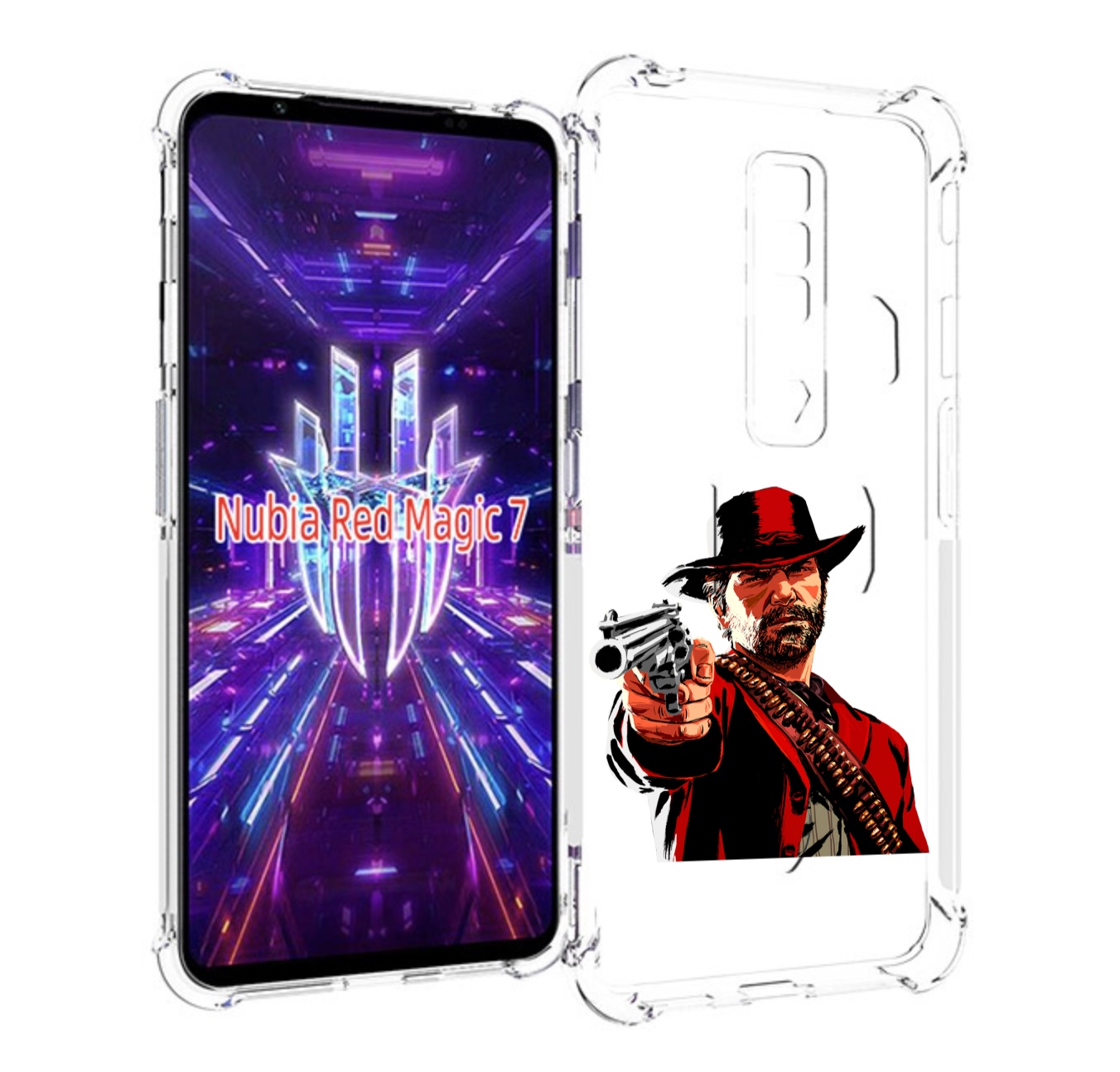 Чехол MyPads Red-Dead-Redemption-2-РДР-2 для ZTE Nubia Red Magic 7