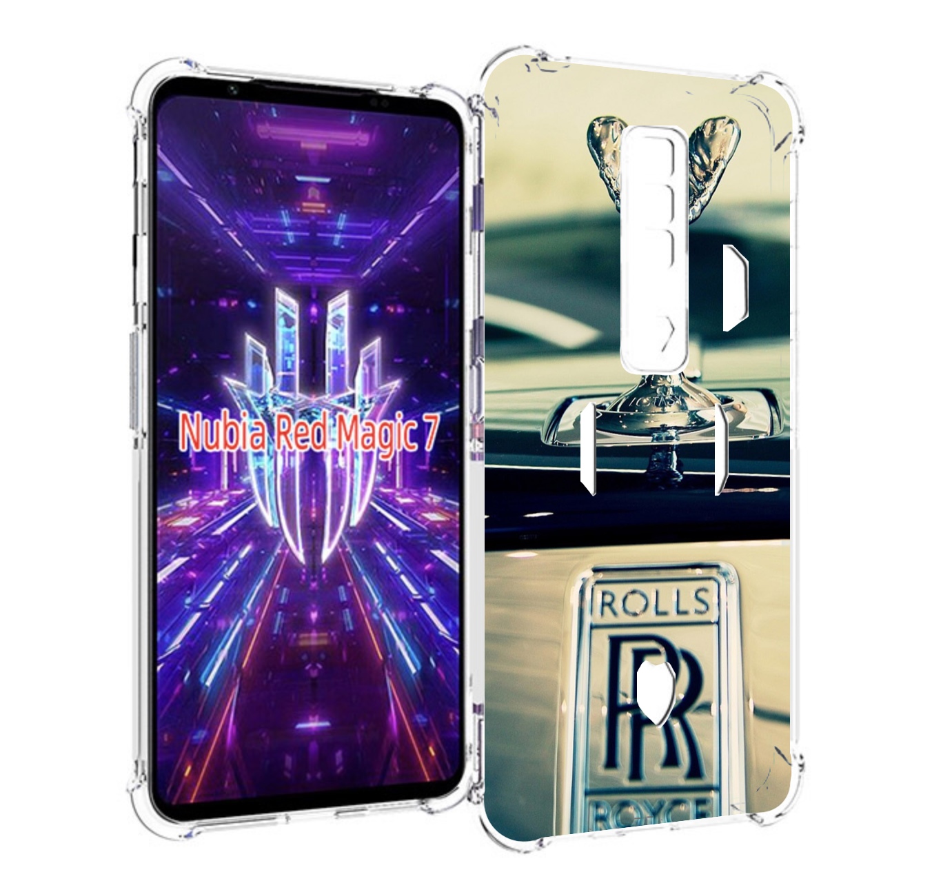 

Чехол MyPads Rolls Royce 1 для ZTE Nubia Red Magic 7, Прозрачный, Tocco