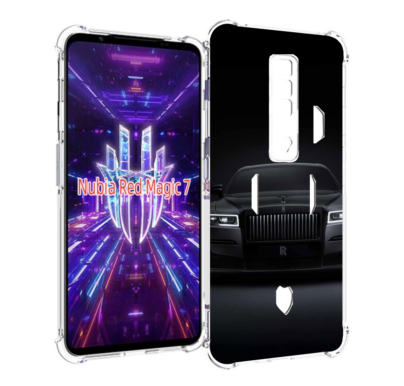 

Чехол MyPads Rolls Royce 2 для ZTE Nubia Red Magic 7, Прозрачный, Tocco