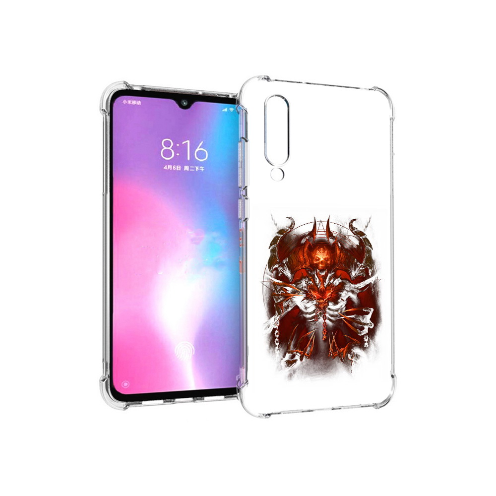 

Чехол MyPads Tocco для Xiaomi Mi CC9 яркий демон (PT134127.292.708), Прозрачный, Tocco