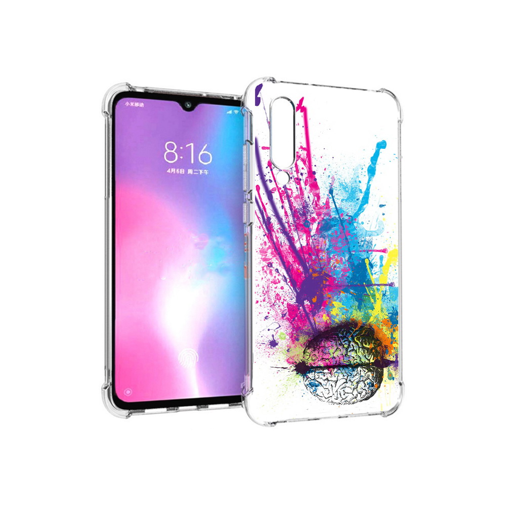 Чехол MyPads Tocco для Xiaomi Mi CC9 яркий красочный мозг (PT134127.292.710)