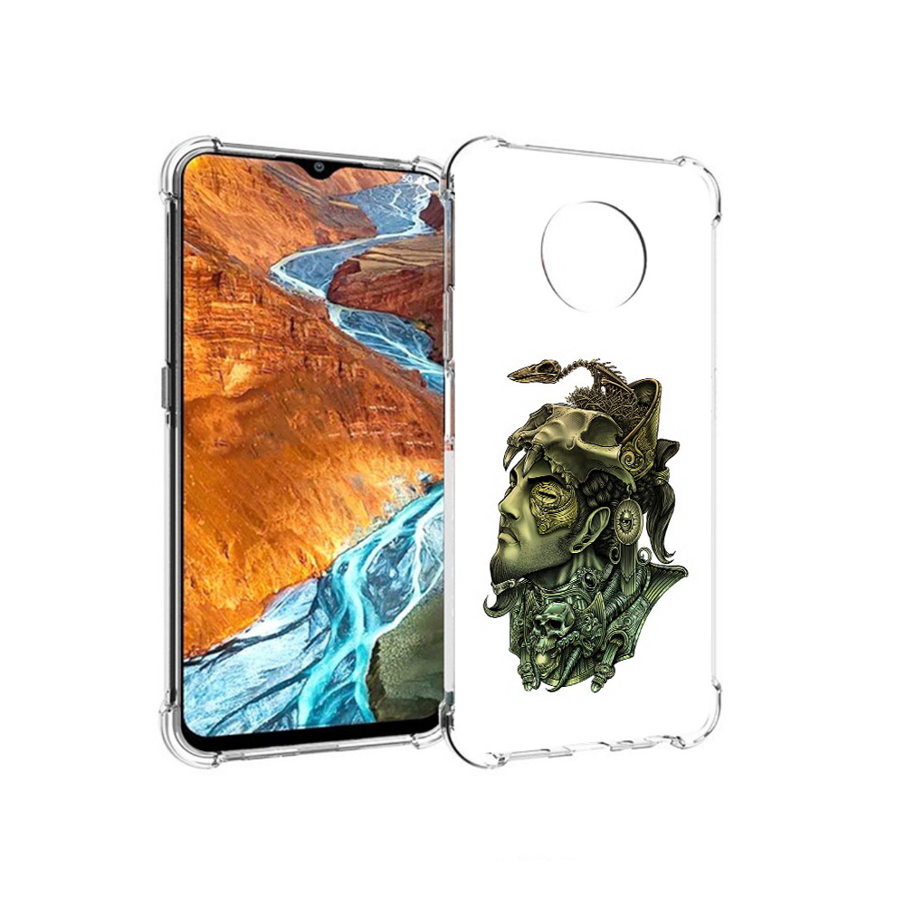 

Чехол MyPads Tocco для Nokia G300 бронзовый воин (PT224563.108.248), Прозрачный, Tocco