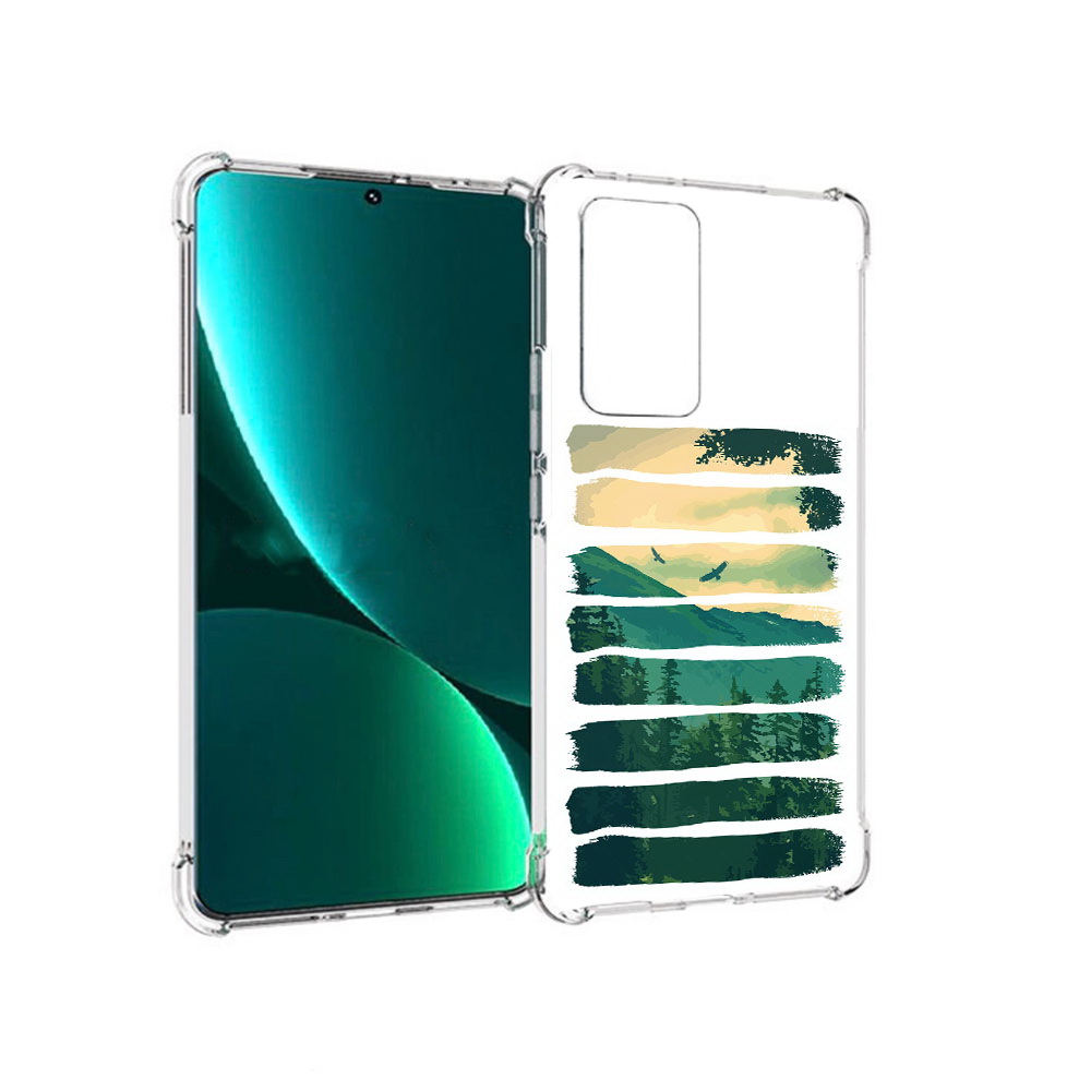 

Чехол MyPads Tocco для Xiaomi 12 Pro Лесная чаща (PT226953.293.107), Прозрачный, Tocco