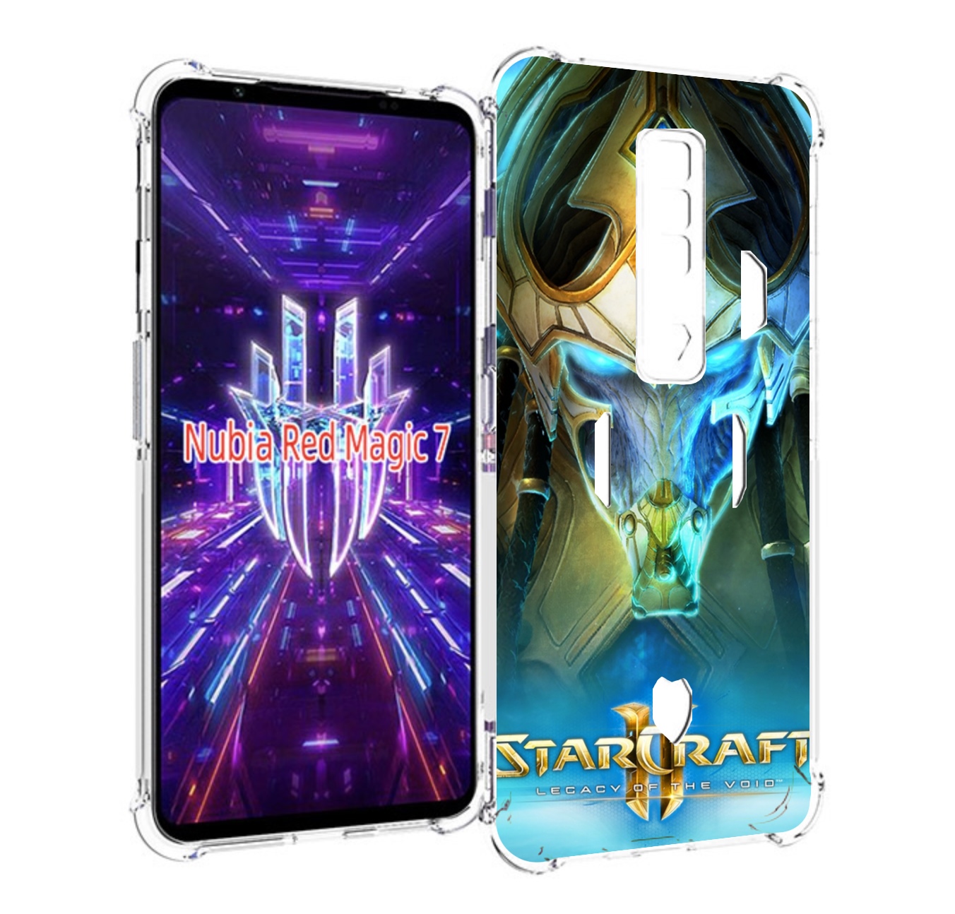 

Чехол MyPads StarCraft II Legacy of the Void для ZTE Nubia Red Magic 7, Прозрачный, Tocco