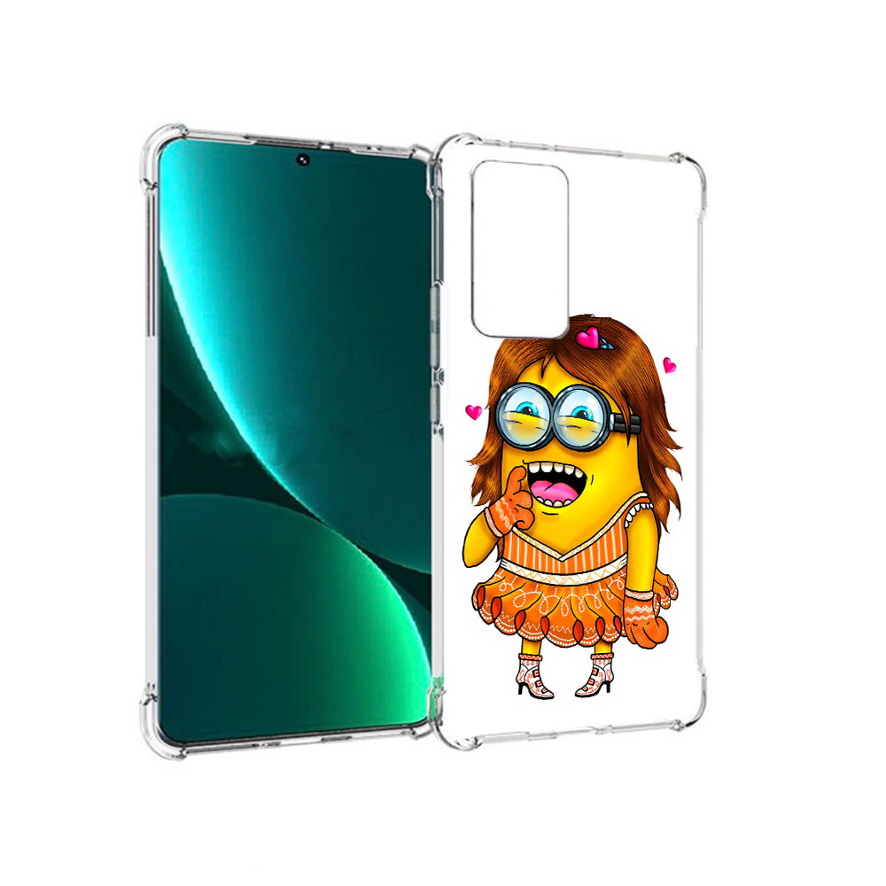 

Чехол MyPads Tocco для Xiaomi 12 Pro Миньон девочка (PT226953.293.116), Прозрачный, Tocco